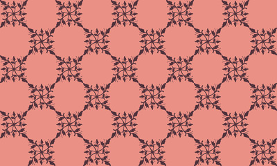 Snowflake Pattern Background