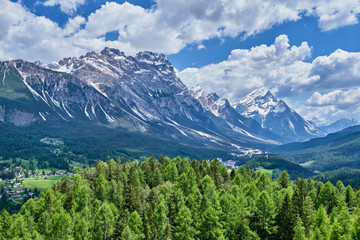 Fototapeta na wymiar Mountain landscape South Tirol Italy