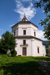 Fototapeta na wymiar Church monastery Saeben