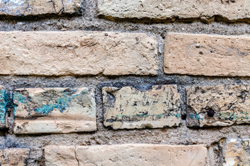 Old brick wall.