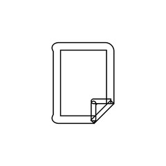 File folder icon. Archive sign