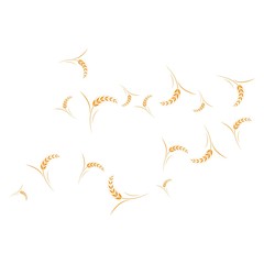 Agriculture wheat Logo Template vector icon design 