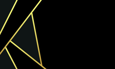 Gloden Line Abstract Background