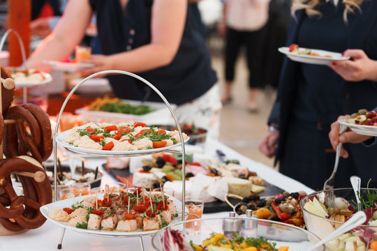 Essen am Buffet
