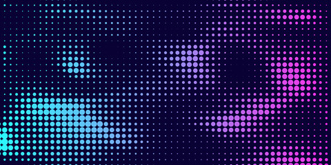 Gradient  futuristic pattern.