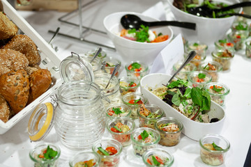 Essen am Buffet