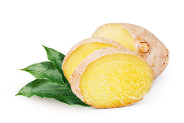 Ginger isolated on white background