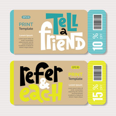 Referral lettering quote