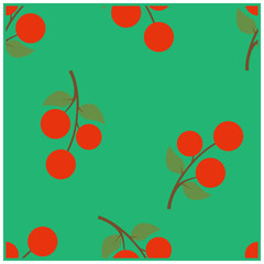 simple seamless pattern a leaf design vector
