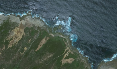 coast of the Australian city of Sydney, from a bird's eye view © ppicasso