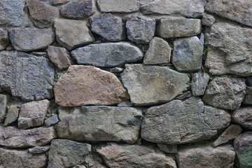 Old stone wall.