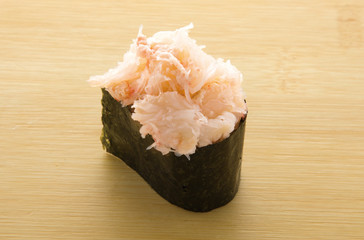 カニほぐし軍艦