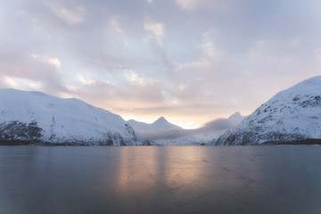 lake in the mountains