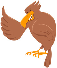 eagle bird animal cartoon character