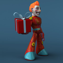 Mexican hero - 3D Illustration