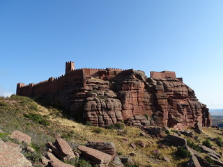 castillo de peracense teruel aragon españa y su entorno sierra de 