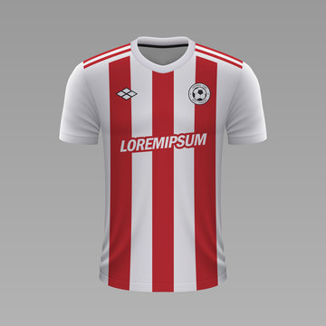 Realistic soccer shirt 2020