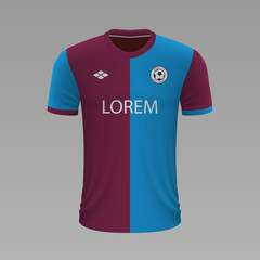 Realistic soccer shirt 2020