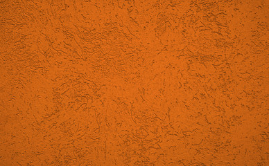 The texture of the plastered wall.
