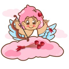 Cupido sulle nuvole