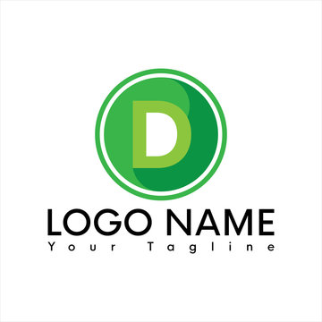 D lettter abstract logo