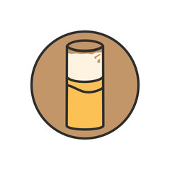 glass of beer oktoberfest icon