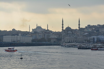 Obraz premium Panorama Istanbul Bosphore Turquie