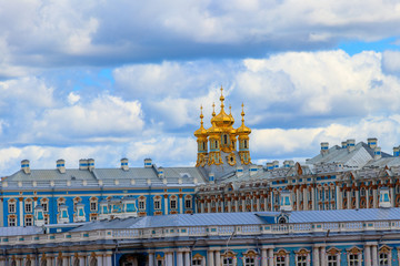 Catherine Palace is a Rococo palace located in the town of Tsarskoye Selo (Pushkin), 30 km south of...