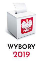 Wybory w Polsce 2019 - obrazy, fototapety, plakaty