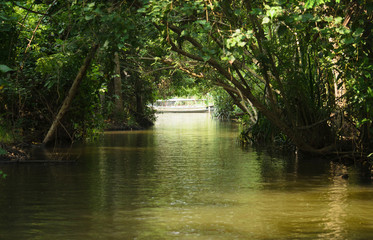 Shooting place backwaters