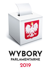 Wybory - Polska 2019 - obrazy, fototapety, plakaty