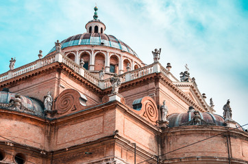 Fototapeta na wymiar Basilica di Santa Maria della Steccata a Parma (Italia)