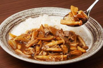 キノコカレー