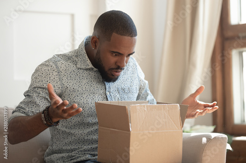 Confused client received wrong or damaged item.