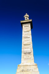 Fototapeta premium Statue of Major General Rollo Gillespie, Comber