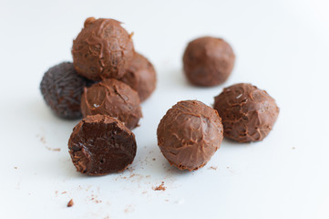 Chocolate Truffles With Matcha