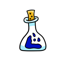 Magical Stylized Green Potion