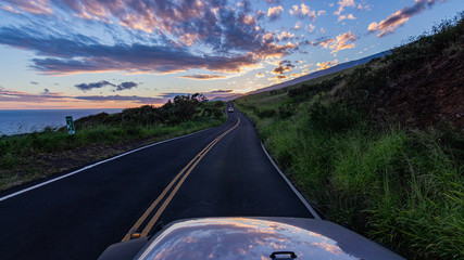 Straßen im Süden von Maui