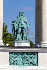 Hero Square in Budapest, Hungary