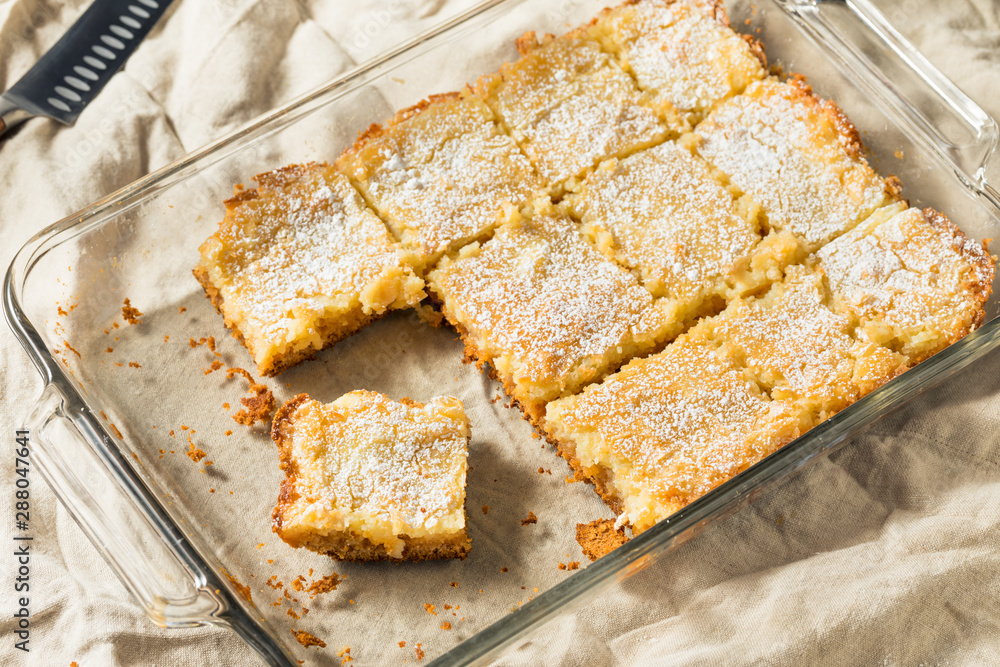 Poster Homemade Gooey Butter Cake