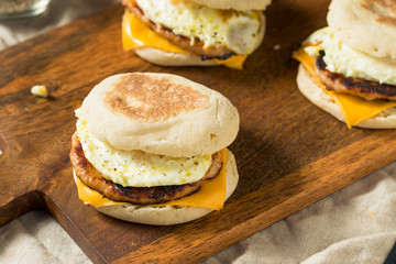 Homemade Pork Roll Egg Sandwich