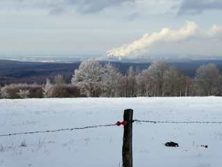 Schneelandschaft Eifel