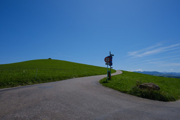 Obraz premium road in Switzerland