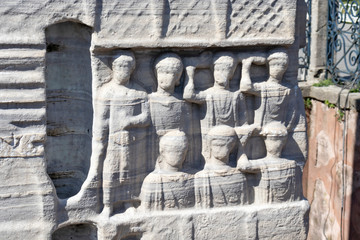 Obelisk of Theodosius in city of Istanbul, Turkey