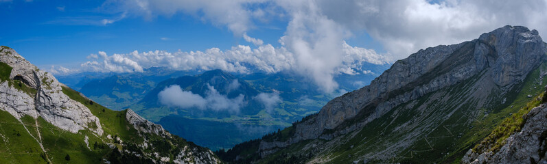 view of mountains