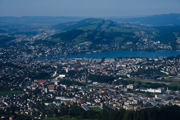 Fototapeta na wymiar view of luzern switzerland