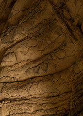 walls of cave