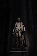 Fototapeta na wymiar statue