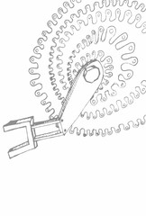 abstract background with elements