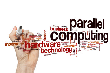 Parallel computing word cloud